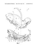 REAR FACING RIDE DOWN SAFETY SEAT diagram and image