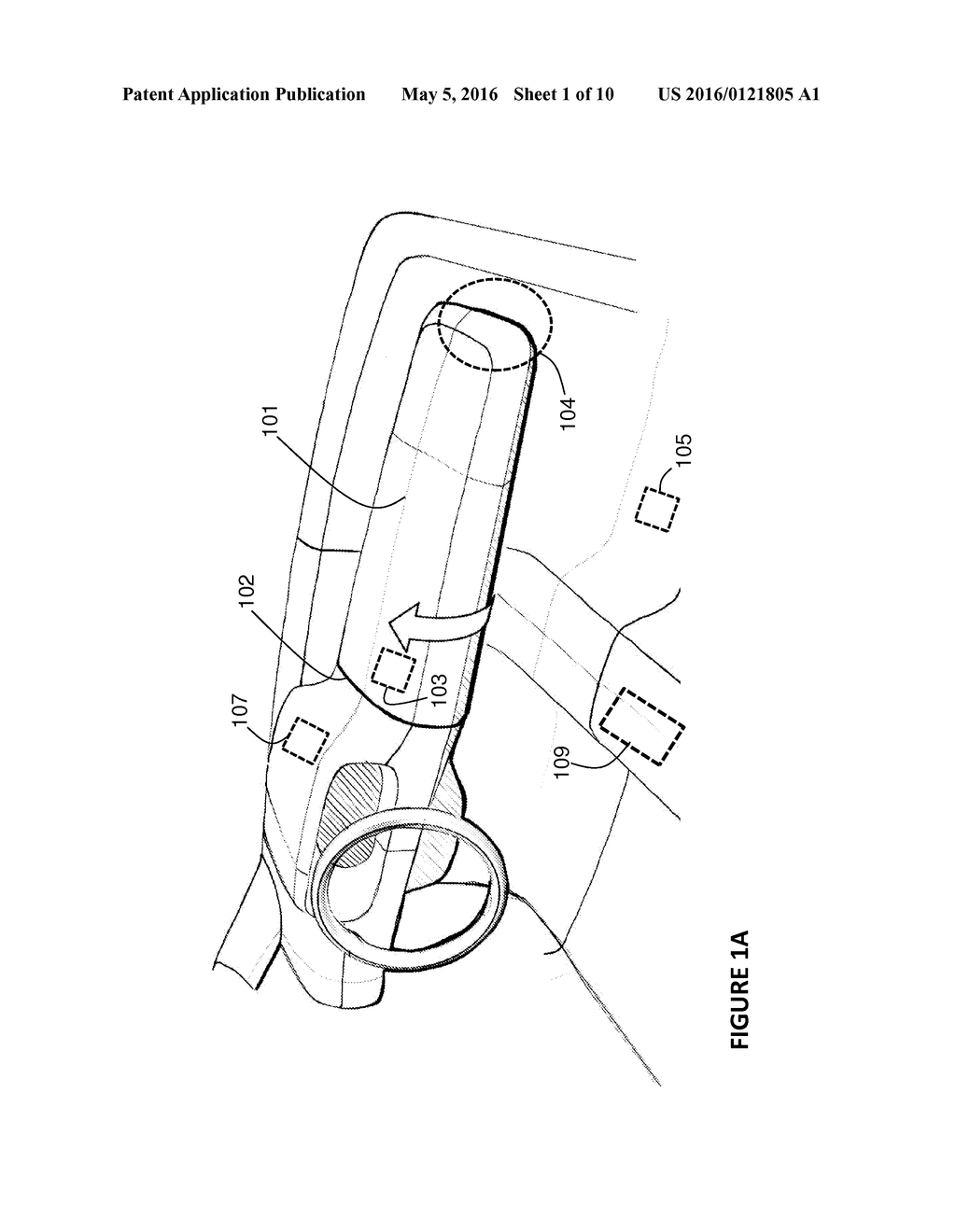 DISPLAY ASSEMBLY FOR AN INTERIOR PANEL IN A VEHICLE - diagram, schematic, and image 02