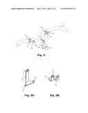 ARRANGEMENT FOR FASTENING AN ELONGATED OBJECT IN A MOTOR VEHICLE diagram and image