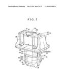 CLIP, CURTAIN AIRBAG MOUNTING STRUCTURE AND PILLAR GARNISH MOUNTING     STRUCTURE diagram and image