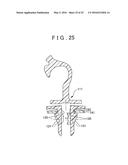 CLIP, CURTAIN AIRBAG MOUNTING STRUCTURE AND PILLAR GARNISH MOUNTING     STRUCTURE diagram and image