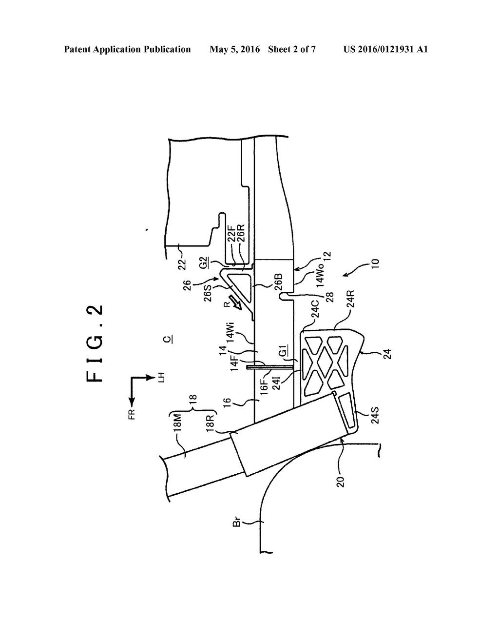 VEHICLE-BODY FRONT STRUCTURE - diagram, schematic, and image 03