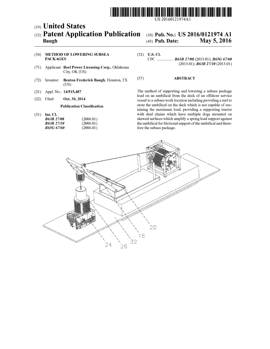 Method of Lowering Subsea Packages - diagram, schematic, and image 01