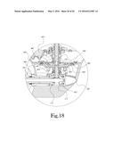 HULL MOUNTED, STEERABLE MARINE DRIVE WITH TRIM ACTUATION diagram and image