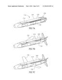 SHUTTER MECHANISM FOR COVERING A WING DEPLOYMENT OPENING diagram and image