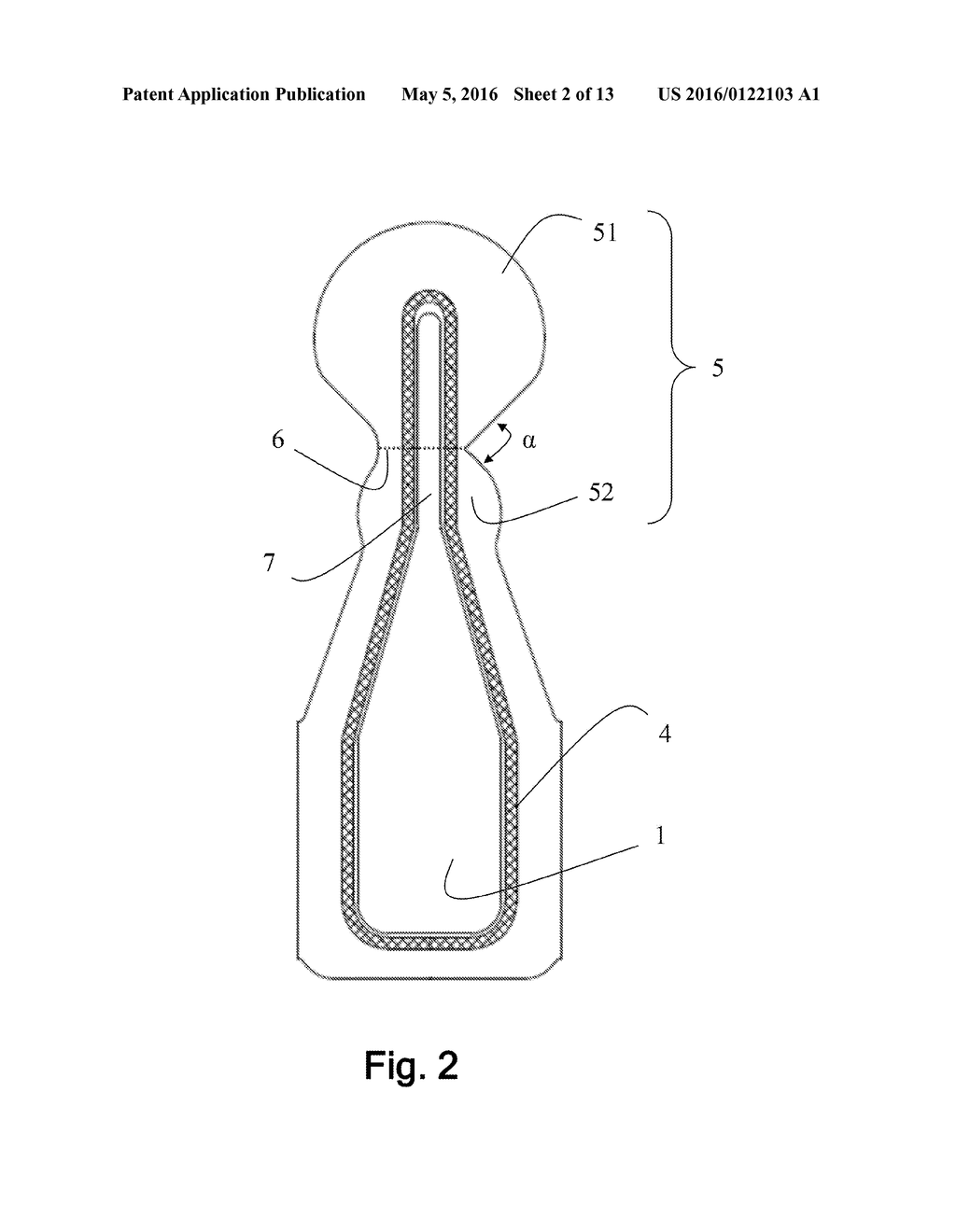 NON-RESEALABLE THERMOFORMED PACKAGING FOR LIQUID OR PASTY SUBSTANCES - diagram, schematic, and image 03