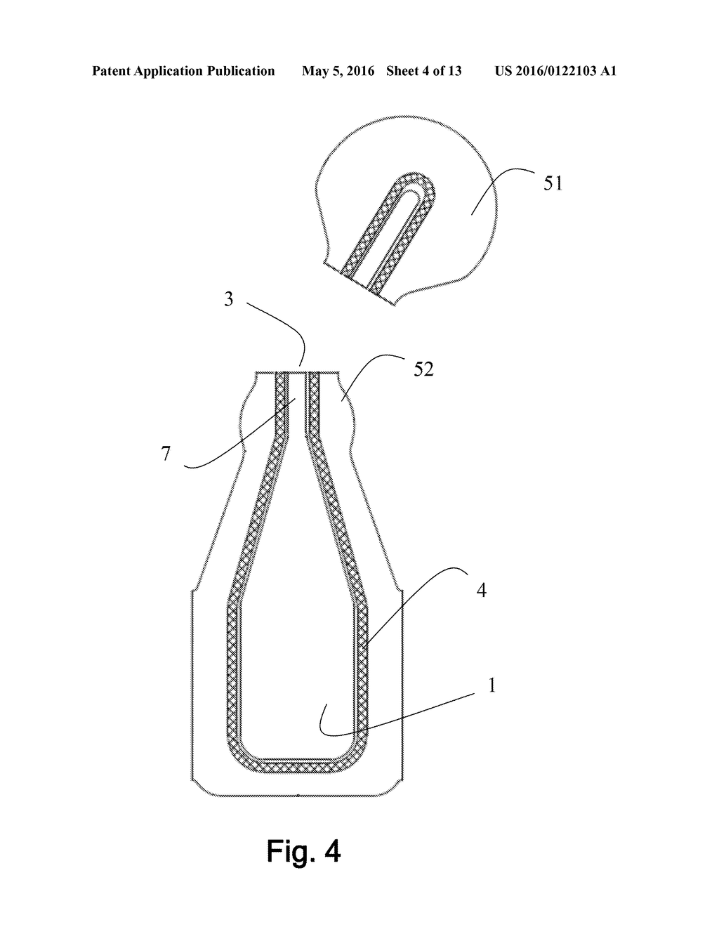 NON-RESEALABLE THERMOFORMED PACKAGING FOR LIQUID OR PASTY SUBSTANCES - diagram, schematic, and image 05