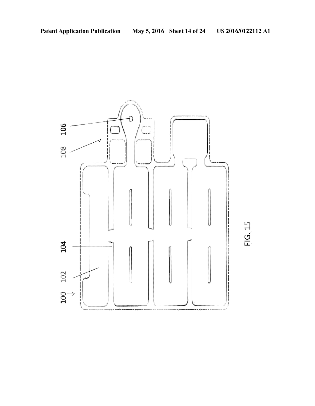 INFLATOR DEVICE AND METHOD FOR INFLATABLE PACKAGING - diagram, schematic, and image 15