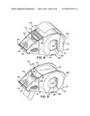 ADHESIVE TAPE DISPENSER FOR FOLDED EDGE TAPE diagram and image