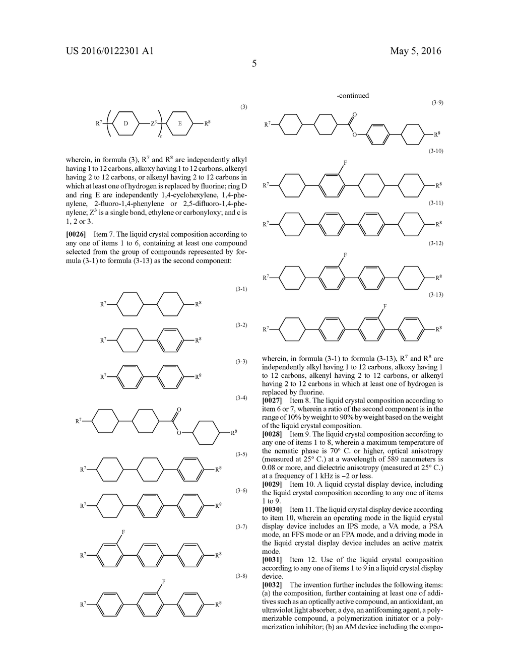 LIQUID CRYSTAL COMPOSITION AND LIQUID CRYSTAL DISPLAY DEVICE - diagram, schematic, and image 06