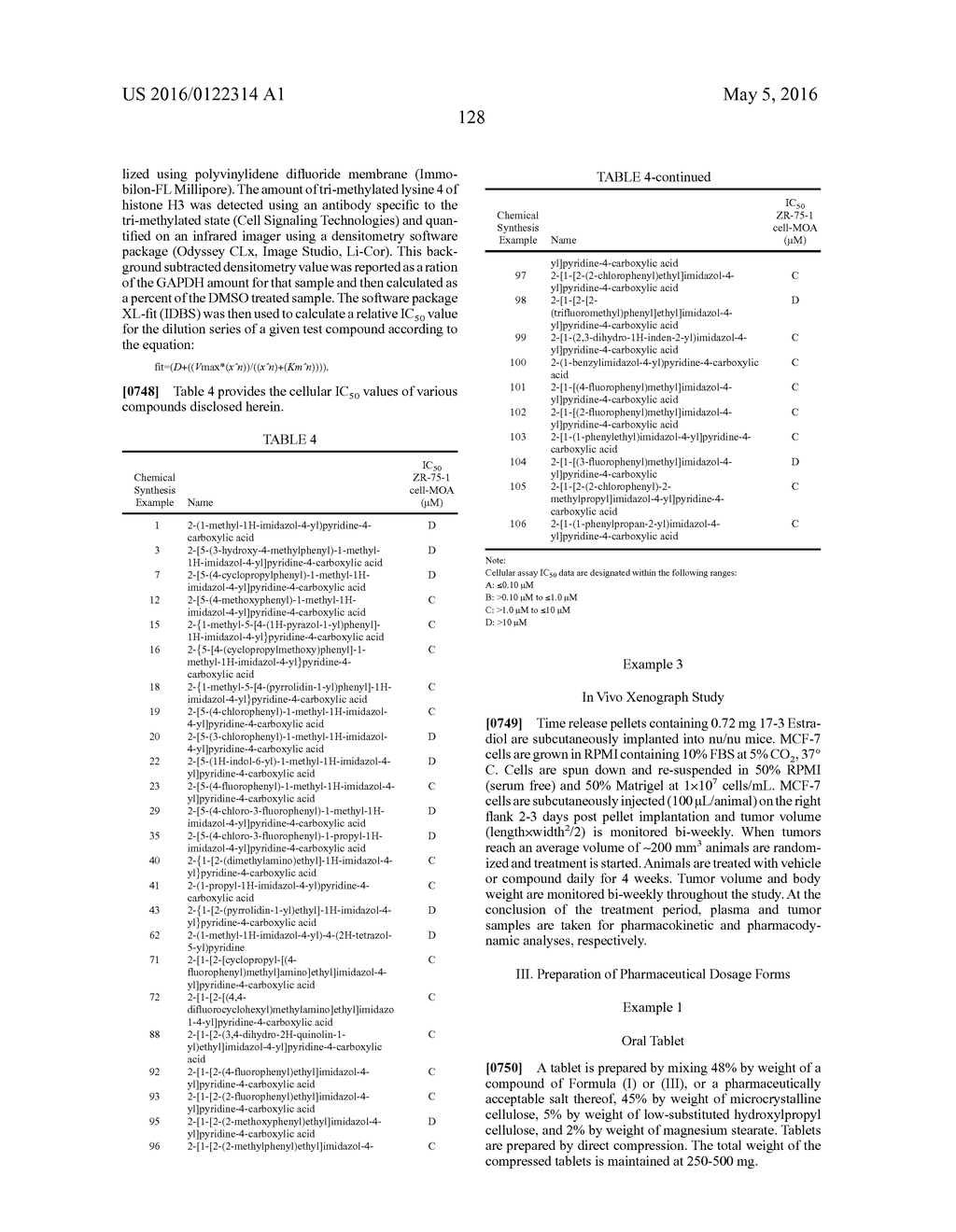 HISTONE DEMETHYLASE INHIBITORS - diagram, schematic, and image 129