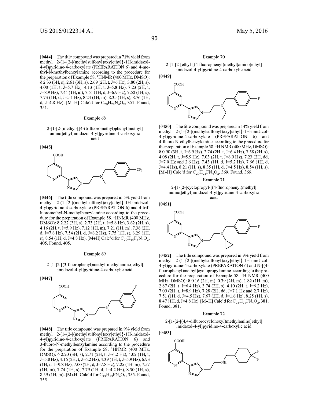 HISTONE DEMETHYLASE INHIBITORS - diagram, schematic, and image 91