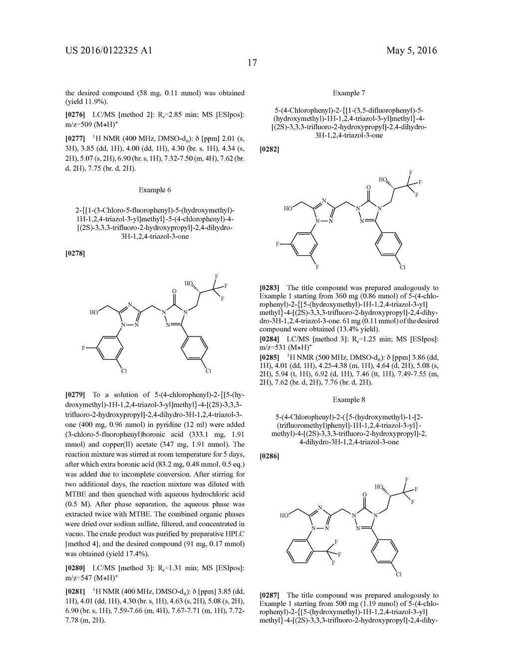 Hydroxyalkyl-substituted phenyltriazole derivatives and uses thereof - diagram, schematic, and image 18