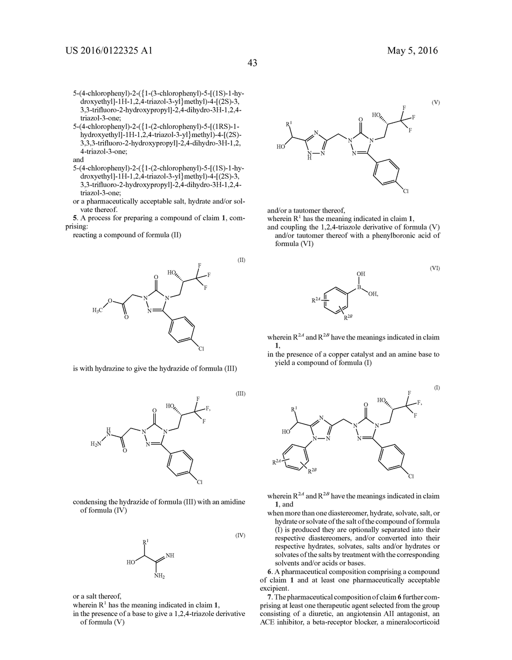 Hydroxyalkyl-substituted phenyltriazole derivatives and uses thereof - diagram, schematic, and image 44