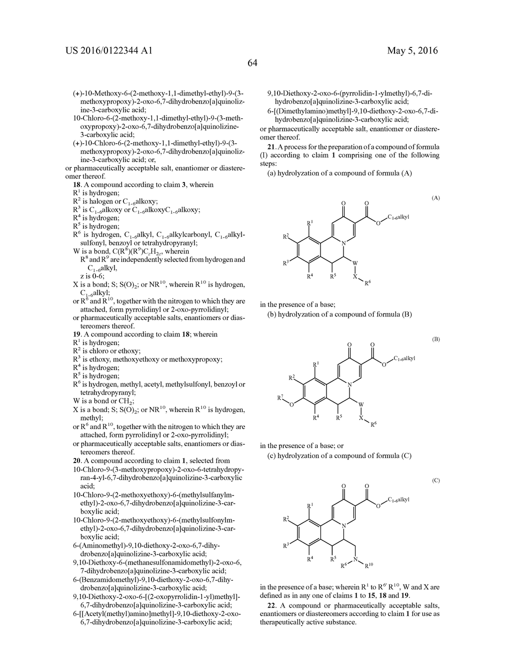 Novel  6,7-dihydrobenzo[a]quinolizin-2-one derivatives for the treatment     and prophylaxis of hepatitis B virus infection - diagram, schematic, and image 65