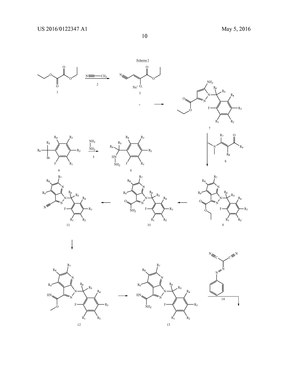 4,6-DIAMINOPYRIMIDINE STIMULATORS OF SOLUBLE GUANYLATE CYCLASE - diagram, schematic, and image 11