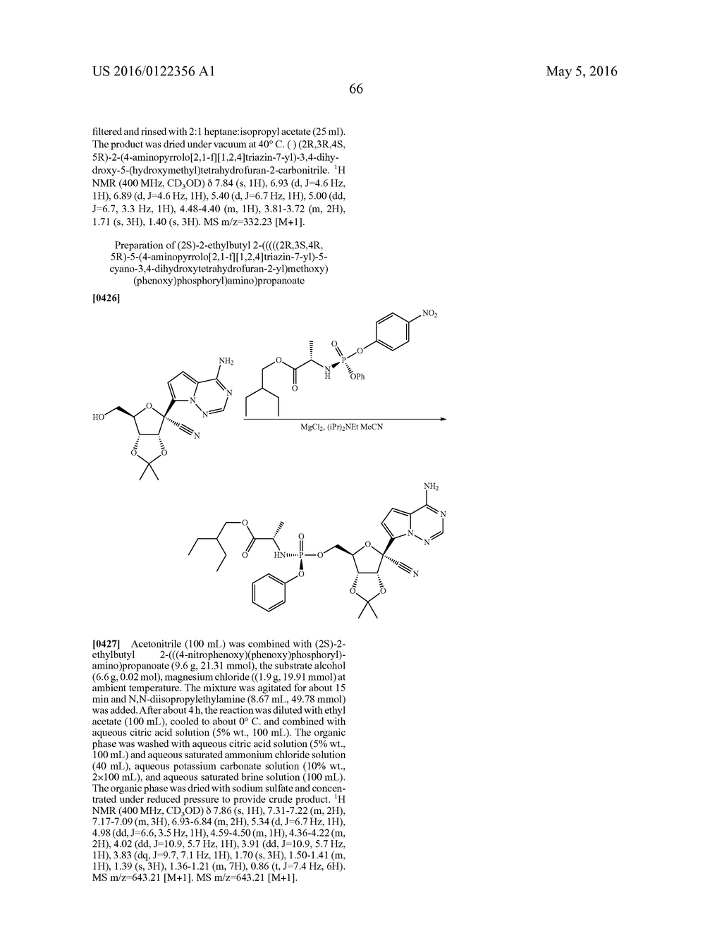 METHODS FOR THE PREPARATION OF RIBOSIDES - diagram, schematic, and image 67