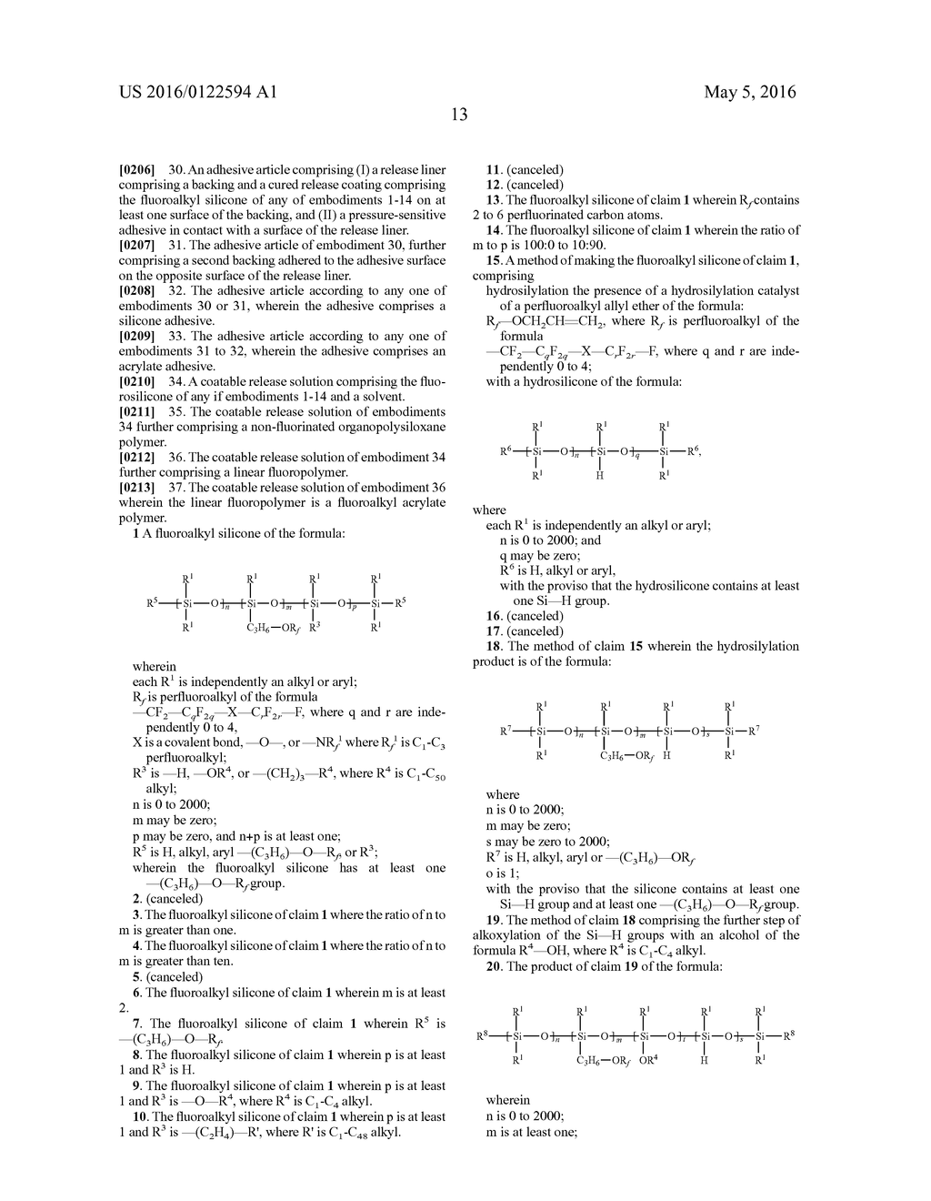 FLUOROALKYL SILICONES - diagram, schematic, and image 14