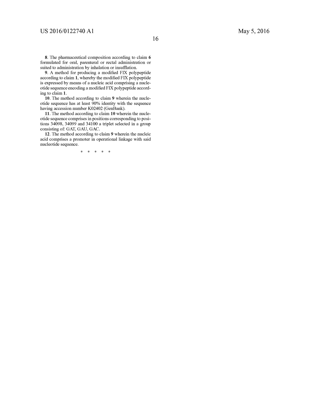 FACTOR IX POLYPEPTIDE MUTANT, ITS USES AND METHOD FOR ITS PRODUCTION - diagram, schematic, and image 17