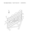 NONSKID MAGNETIZED SAFETY MAT INCORPORATING NONSKID FLEX HINGED LOCATION     FOR PROVIDING ADHERING SUPPORT WHEN PLACED UPON A METAL ROOF diagram and image