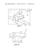 TURBINE SHROUD WITH LOCATING INSERTS diagram and image