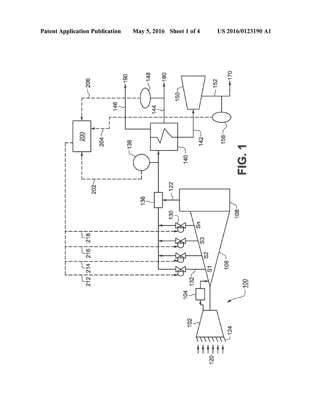 METHOD AND SYSTEM FOR GAS TURBINE EXTRACTION - diagram, schematic, and image 02