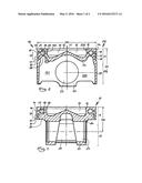 PISTON FOR AN INTERNAL COMBUSTION ENGINE diagram and image