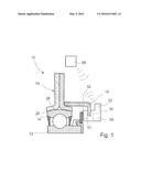 ROLLING-CONTACT BEARING WITH OUTER RING IN THE FORM OF A SECTION OF A     SPHERE AND WITH A SENSOR MEMBER diagram and image