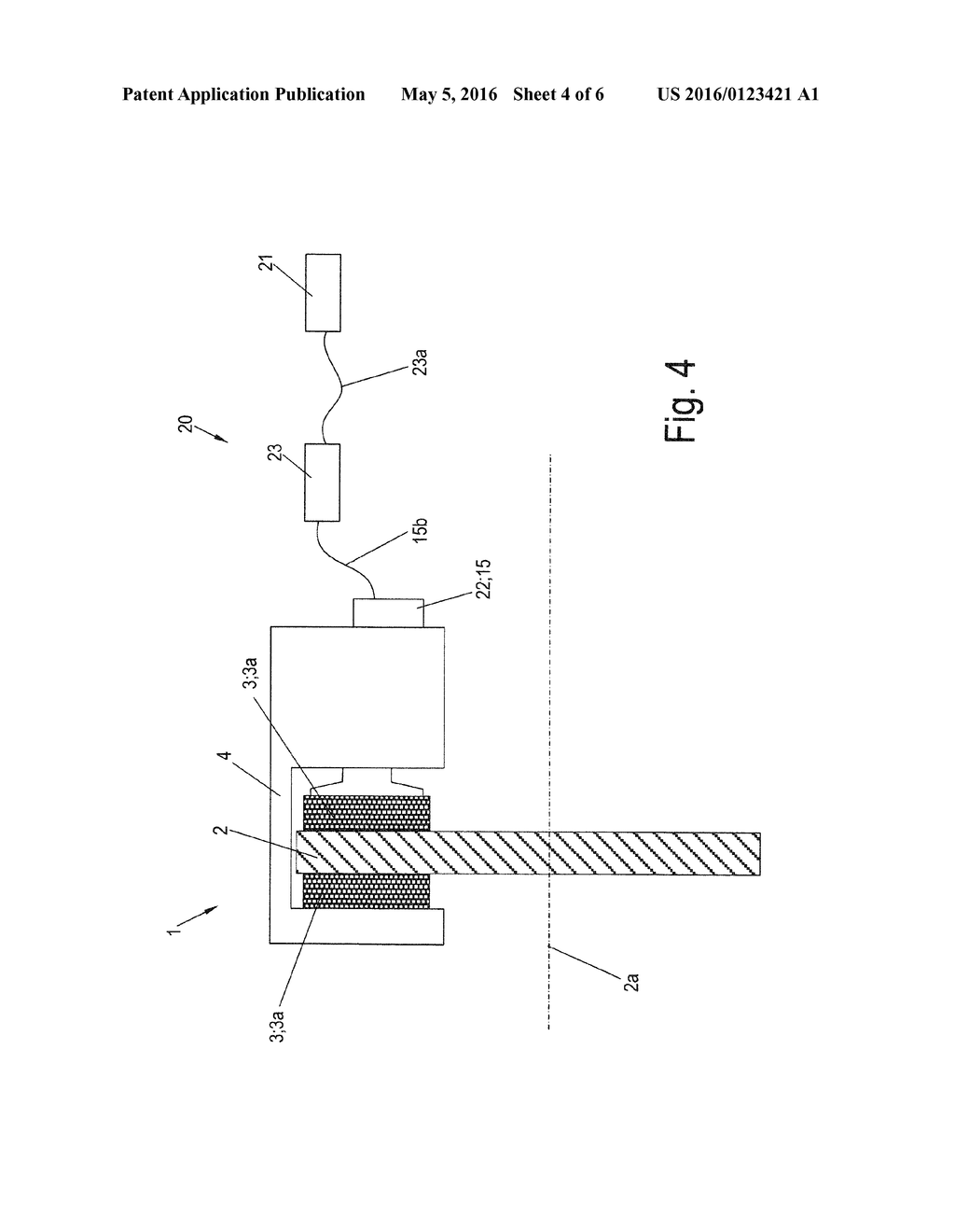 Method for Determining an Air Gap of a Vehicle Brake and Vehicle Brake     Having a Device for Determining an Air Gap - diagram, schematic, and image 05