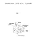 GEAR TRAIN LAYOUT STRUCTURE FOR DRIVING A FUEL PUMP diagram and image