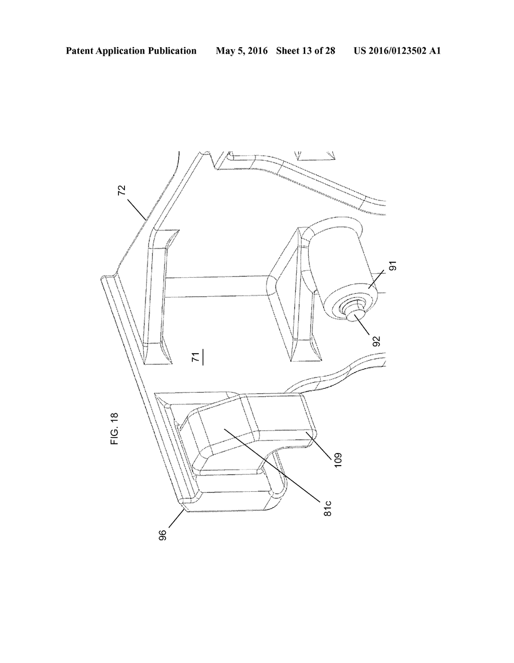 AIR BRAKE HOSE SUPPORT BRACKET - diagram, schematic, and image 14