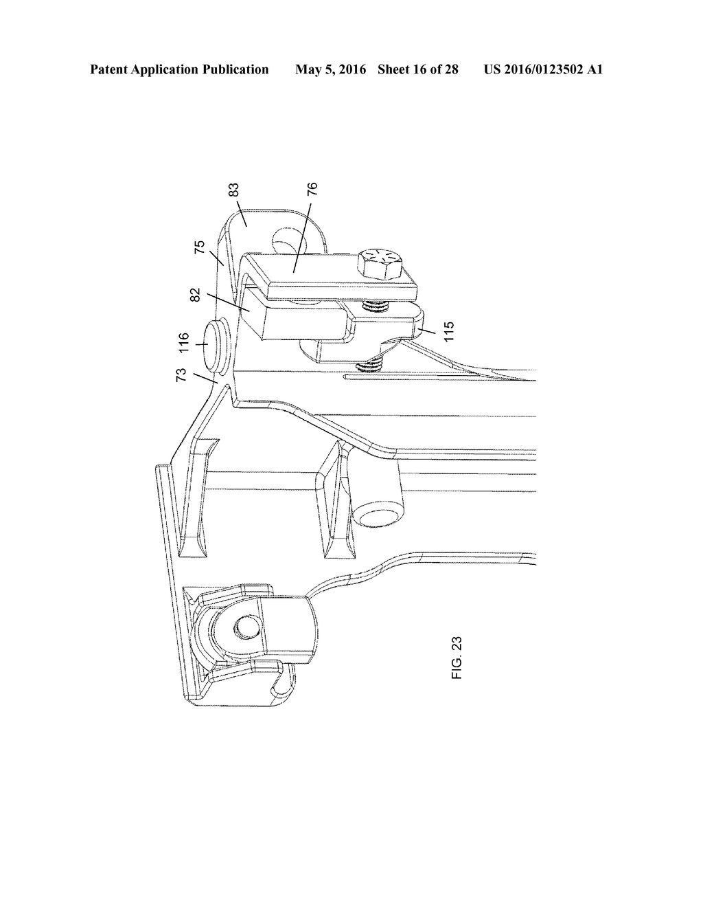 AIR BRAKE HOSE SUPPORT BRACKET - diagram, schematic, and image 17