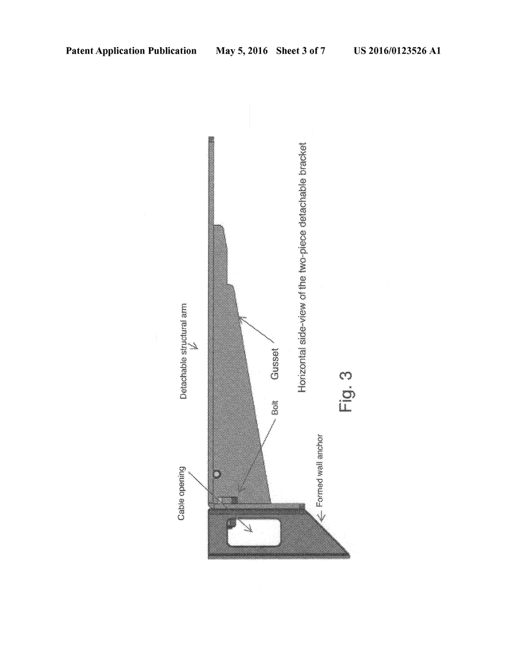 TWO-PIECE DETACHABLE BRACKET FOR SUPPORTING POOL DECK-LID MODULES COVERING     BELOW DECK TROUGHS HOUSING POWERED POOL COVER SYSTEMS - diagram, schematic, and image 04