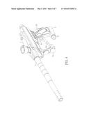 AIR-CHANNEL STRUCTURE OF PAINTBALL GUN diagram and image