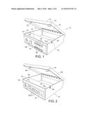 LOCKING CONTAINER FOR FIREARMS diagram and image