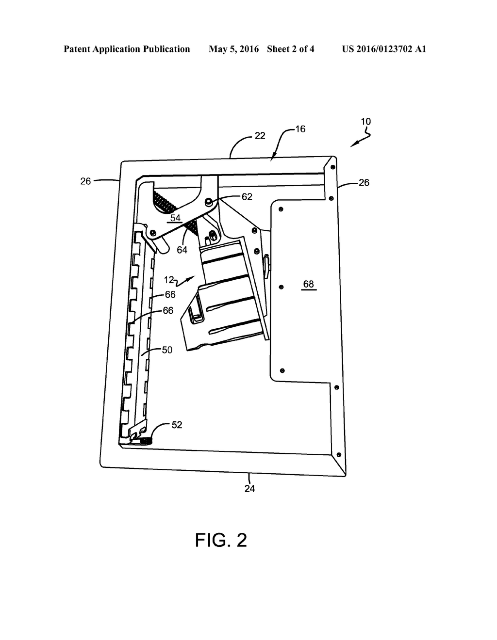 STORAGE CLIPBOARD WITH QUICK-ACCESS WEAPON HOLDER - diagram, schematic, and image 03