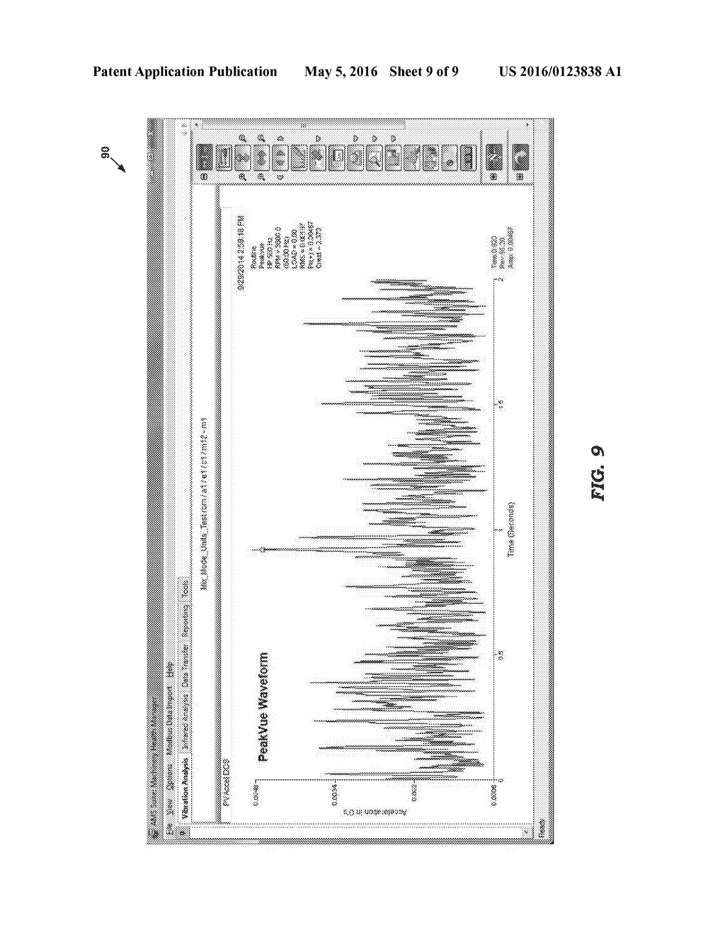 System for Measuring Velocity and Acceleration Peak Amplitude (PeakVue) on     a Single Measurement Channel - diagram, schematic, and image 10