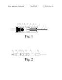 Pigtailed laser device based on spherical lens coupling diagram and image