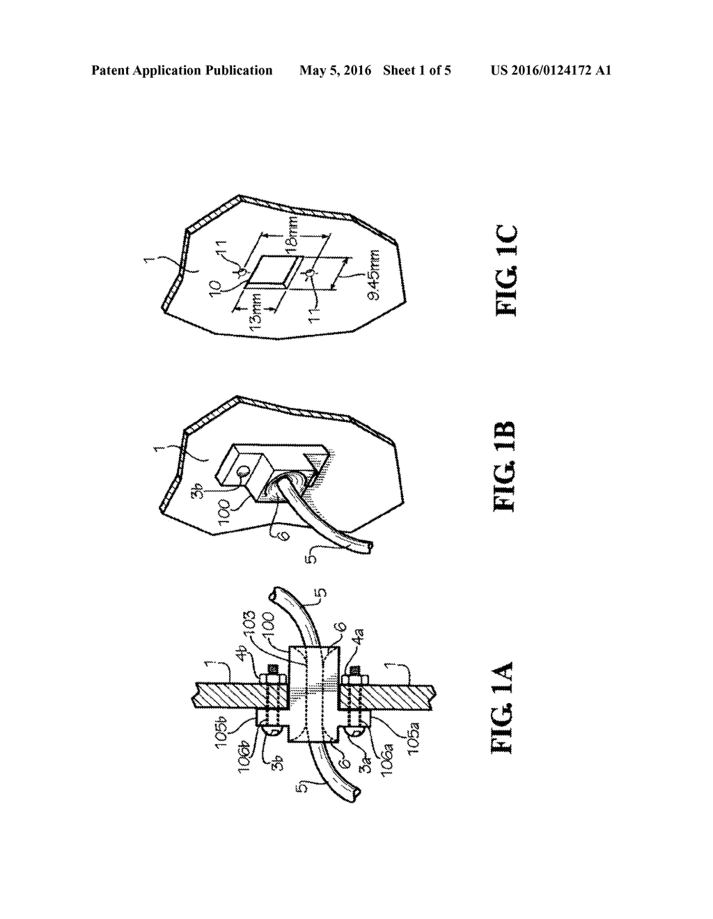 PANEL-MOUNTABLE FIBER OPTIC CABLE FEEDTHROUGH - diagram, schematic, and image 02