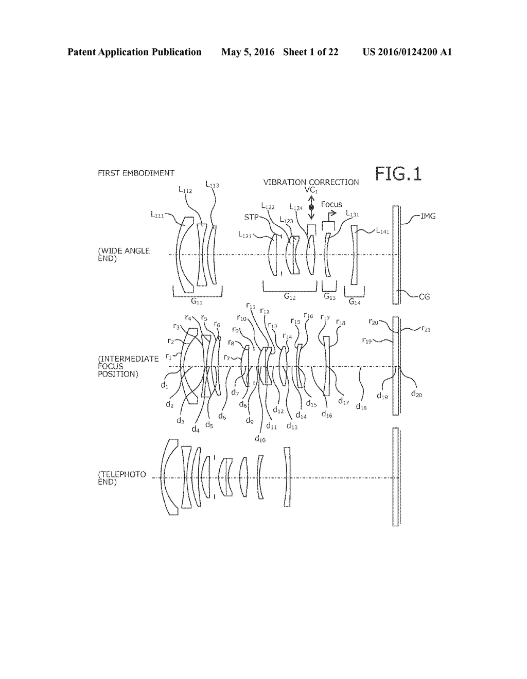 ZOOM LENS AND IMAGING APPARATUS - diagram, schematic, and image 02