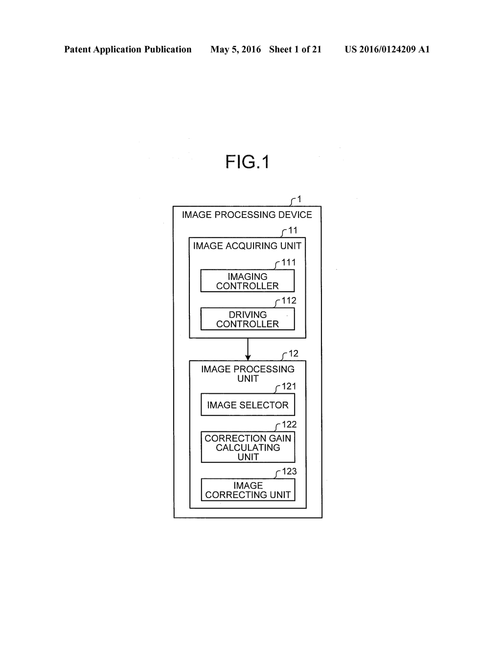 IMAGE PROCESSING DEVICE, IMAGE PROCESSING METHOD, MICROSCOPE SYSTEM, AND     COMPUTER-READABLE RECORDING MEDIUM - diagram, schematic, and image 02