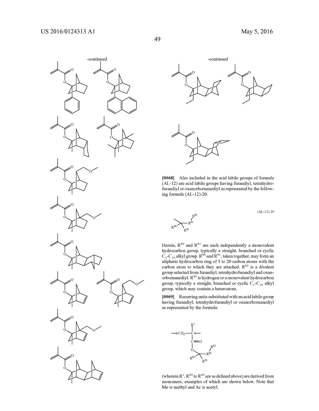 PATTERN FORMING PROCESS AND SHRINK AGENT - diagram, schematic, and image 52