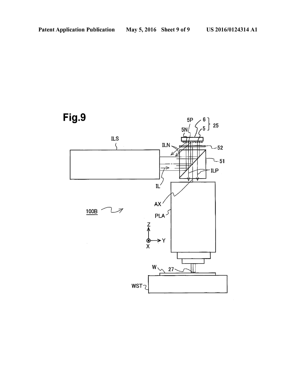 CONTROLLER FOR OPTICAL DEVICE, EXPOSURE METHOD AND APPARATUS, AND METHOD     FOR MANUFACTURING DEVICE - diagram, schematic, and image 10