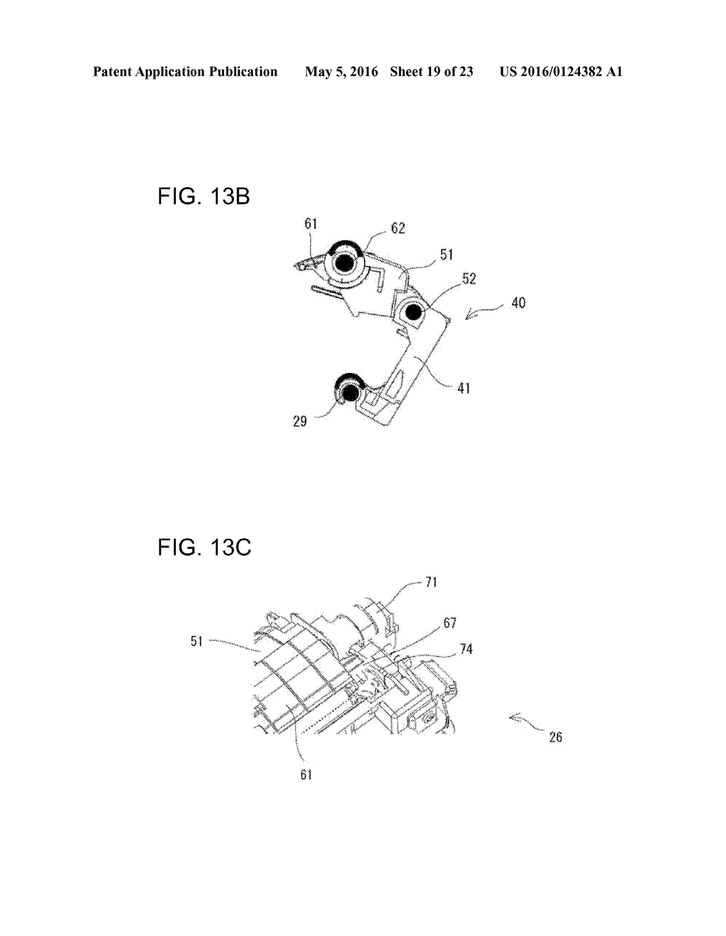 Fixing Device That Ensures Downsized Opening/Closing Space of Fixing Cover     and Image Forming Apparatus - diagram, schematic, and image 20