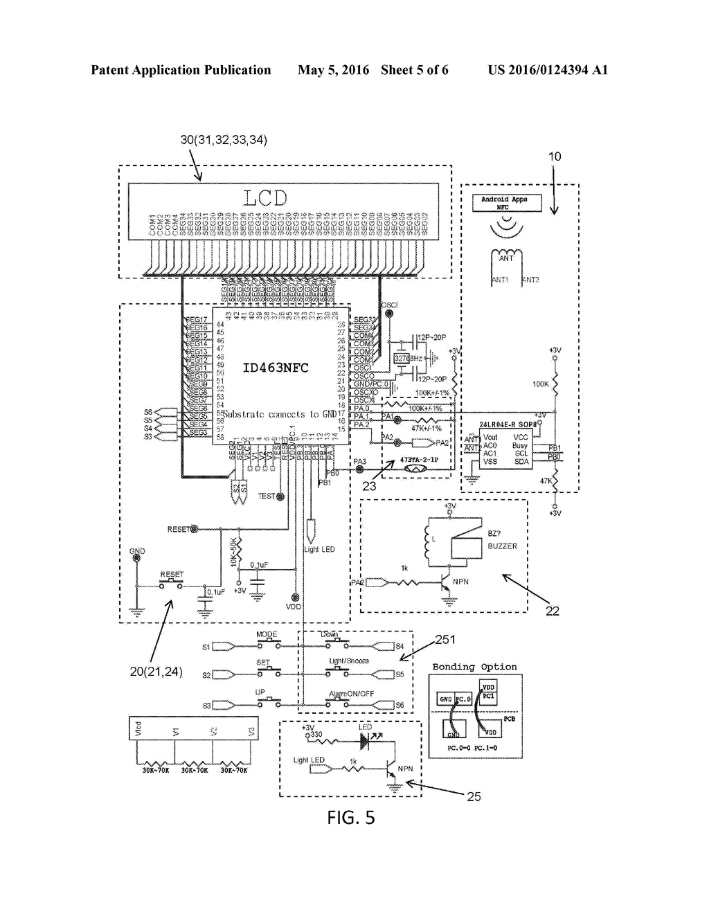 WIRELESS INDUCTIVE POINTER CLOCK - diagram, schematic, and image 06