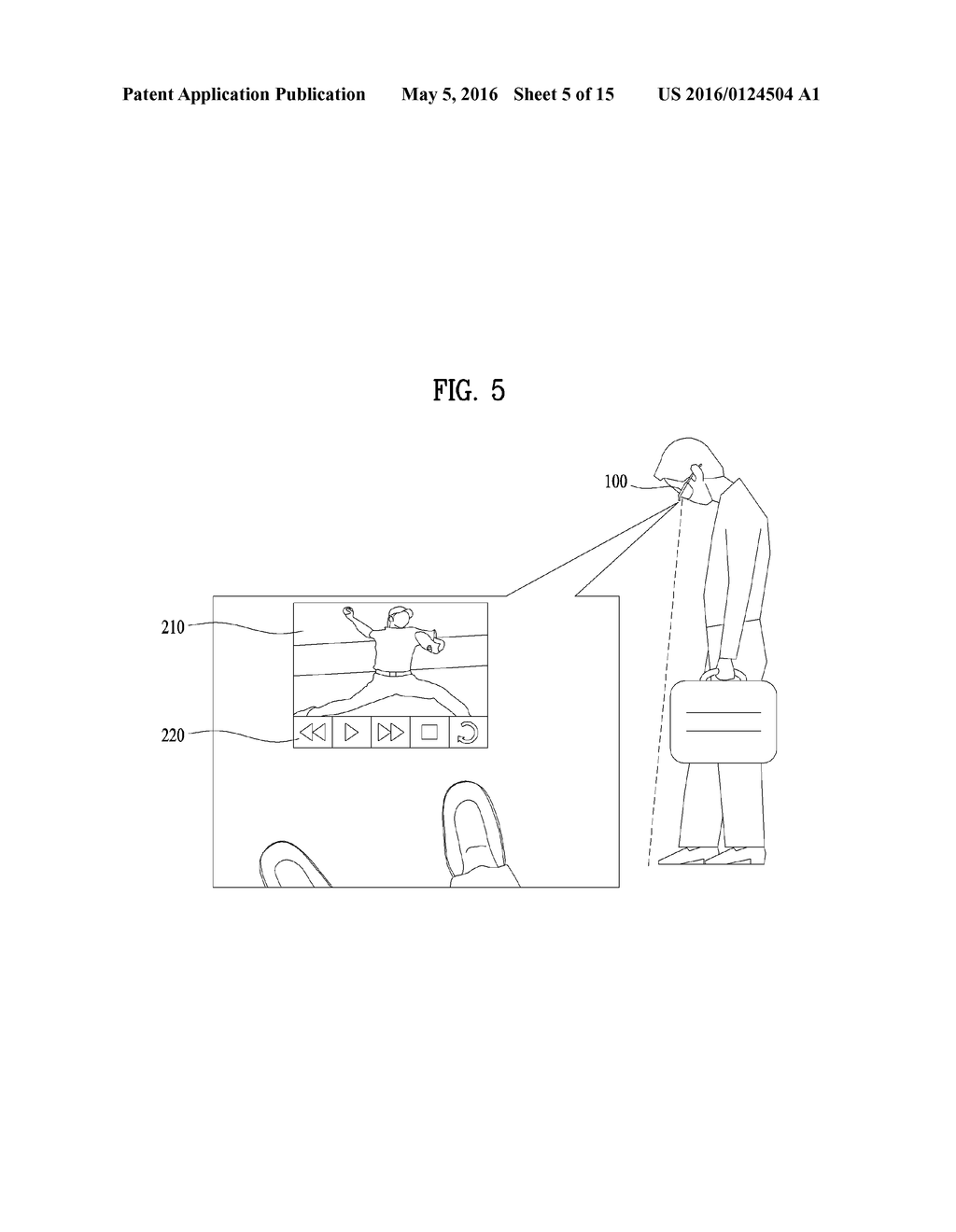 WEARABLE DEVICE AND METHOD OF CONTROLLING THEREFOR - diagram, schematic, and image 06