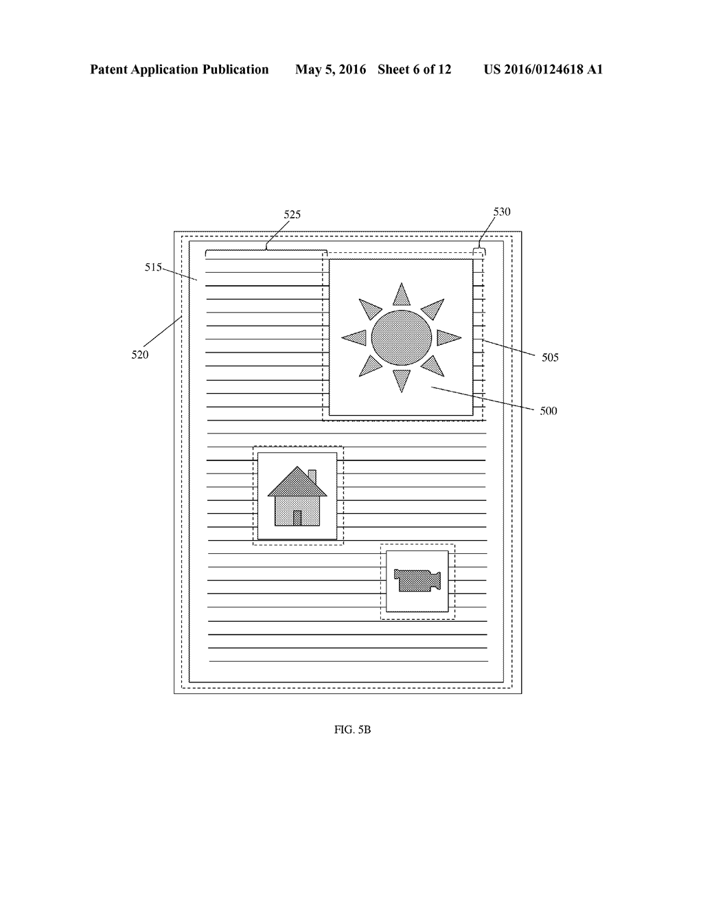 MANAGING CONTENT DISPLAYED ON A TOUCH SCREEN ENABLED DEVICE - diagram, schematic, and image 07