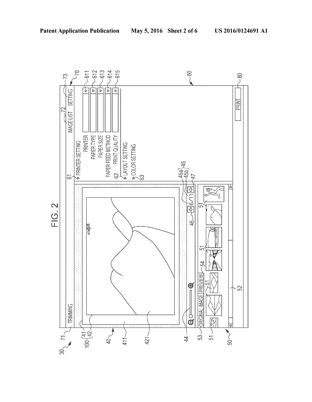 IMAGE DISPLAY CONTROL DEVICE, PRINT RESULT PRE-DISPLAY METHOD, AND PRINT     RESULT PRE-DISPLAY PROGRAM - diagram, schematic, and image 03