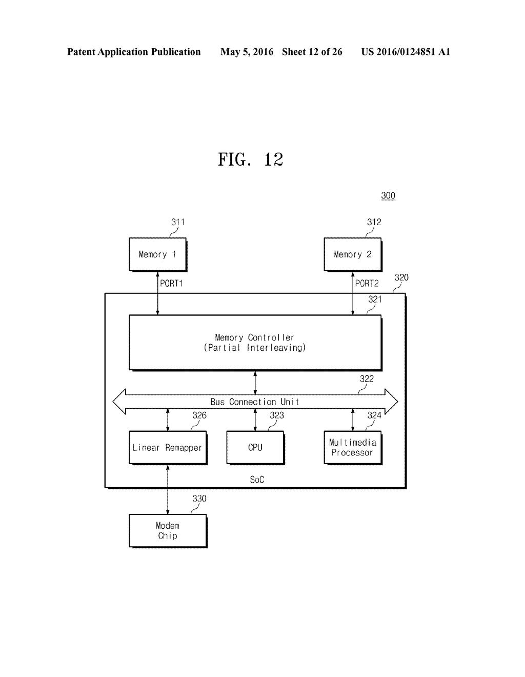 MEMORY SYSTEM AND SoC INCLUDING LINEAR REMAPPER AND ACCESS WINDOW - diagram, schematic, and image 13