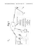 METHOD AND SYSTEM FOR DISTRIBUTING AND ACCESSING DIAGNOSTIC IMAGES     ASSOCIATED WITH DIAGNOSTIC IMAGING REPORT diagram and image